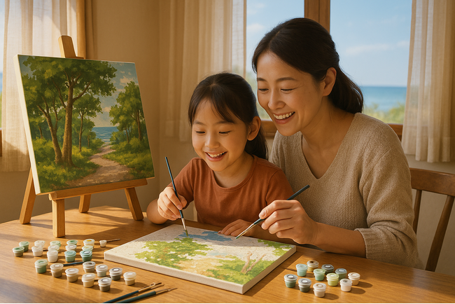 大切な写真を絵画にする!体験型アートキット『Paint Yours』提供開始のお知らせ