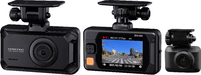 夜間も高鮮明な美しい映像を記録する「ZDR065」発売