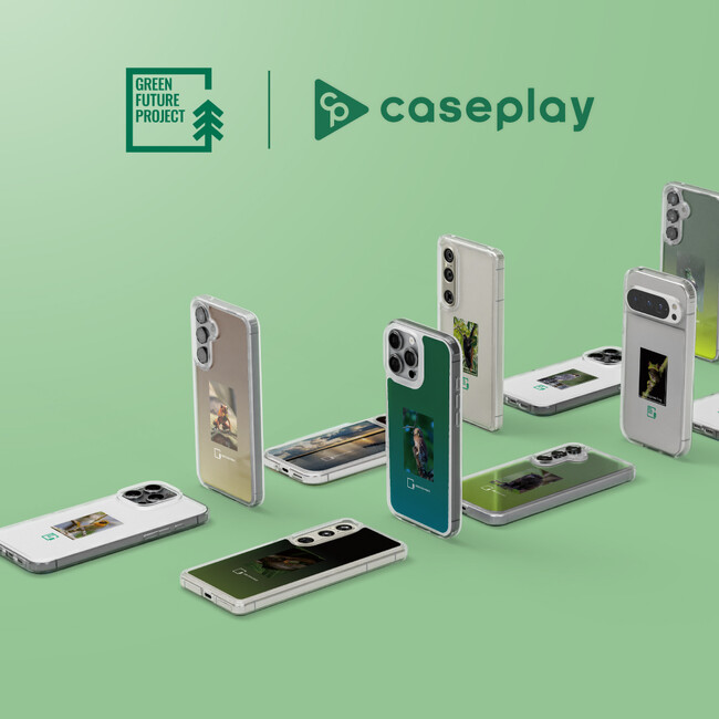 caseplayからイタリア発のサステナビリティ支援SaaSの「Green Future Project」のスマートフォンアクセサリーが10デザイン×120機種以上のラインナップが登場！