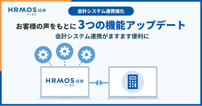 ハーモス経費|お客様の声をもとに、会計システム連携機能を複数アップデート
