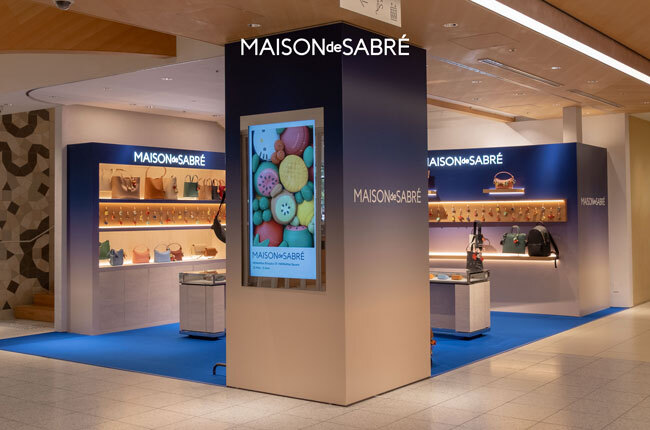 【 MAISON de SABRE 】NEWoMan新宿に初登場。多くのご要望にお応えし、再び東京へ。