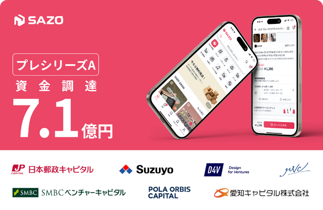 「世界中の商品を1クリック購入」AI越境ECのSAZO、プレシリーズAで7.1億円調達 ～日本発グローバルAI・ECスタートアップ～