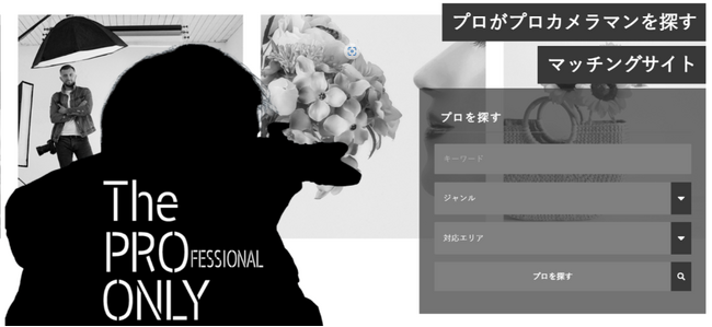 あなたの要望に応えます！プロカメラマンと繋がることができる最前線マッチングサイト