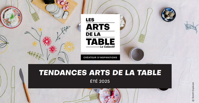 仏FRANCECLAT（フランセクラ）、フレンチテーブルウェアのデザイントレンド 2025夏 を発表