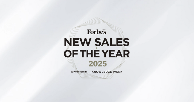 ナレッジワーク、Forbes JAPANと新時代の営業組織モデルケース企業を「Forbes JAPAN NEW SALES OF THE YEAR 2025」にて発表