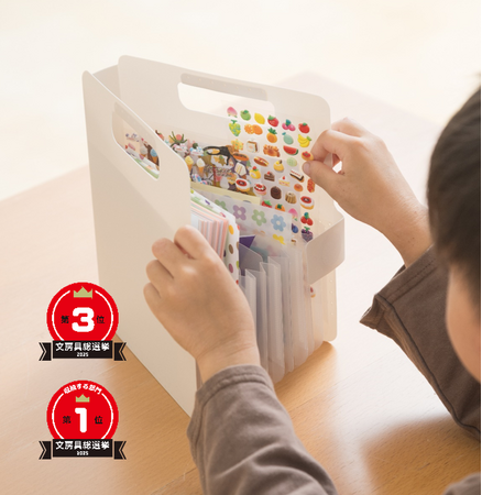 「こまごまファイル(TM)」が『文房具総選挙2025』にて総合3位・収納する部門1位に！