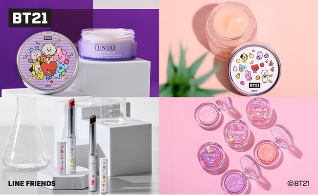 今だけ！CLINIQUEとBT21 コラボ デザインが数量限定で登場。