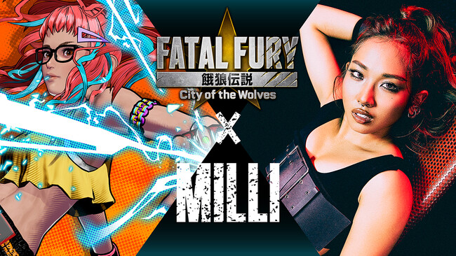 新作格闘ゲーム『餓狼伝説 City of the Wolves』とタイの人気ラッパーMILLIとのコラボレーション実現！本日、ミュージックビデオを公開！