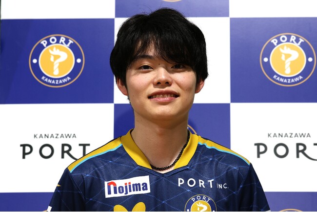 【卓球・金沢ポート】谷垣佑真選手 新規契約合意のお知らせ