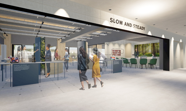 手軽に、身近に、未来の健康づくりを体験できる新しいウェルビーイング向上スペース『SLOW AND STEADY』にてston s（ストンエス）の展開を開始！