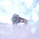 PtパライバトルマリンMQダイヤR PtパライバトルマリンMQダイヤR