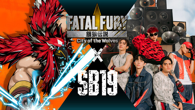 新作格闘ゲーム『餓狼伝説 City of the Wolves』とフィリピン発のボーイズ・ポップ・グループSB19とのコラボレーションが実現！本日、ミュージックビデオを公開！