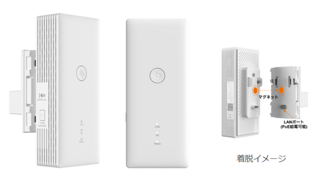 Wi-Fi 7着脱式Wi-Fiで賃貸住宅へ高速かつ安定した通信環境を提供