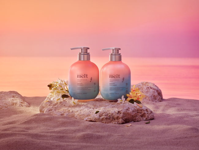 話題のmelt（メルト）から、フレグランスライン第二弾“夏の夕暮れ時の海風につつまれる“「トワイライトビーチアロマ」の香りが登場