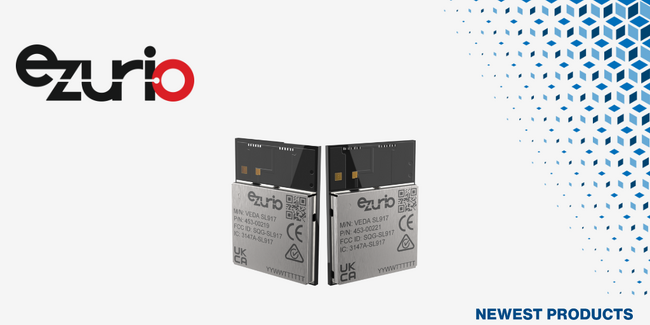 マウザー、EzurioのVeda SL917 Wi-Fi 6およびBluetooth LE 5.4モジュールの取り扱いを開始