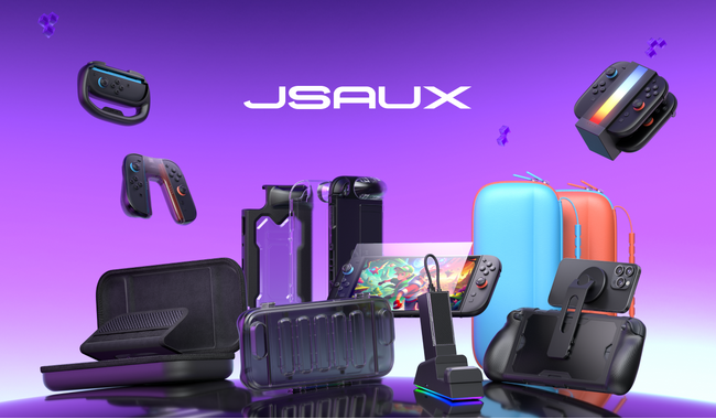 JSAUX、Nintendo Switch 2向けアクセサリーシリーズを本格展開