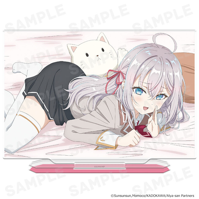 TVアニメ「時々ボソッとロシア語でデレる隣のアーリャさん」アクリルキャラスタンド、クリアファイルなどの受注を開始しました！