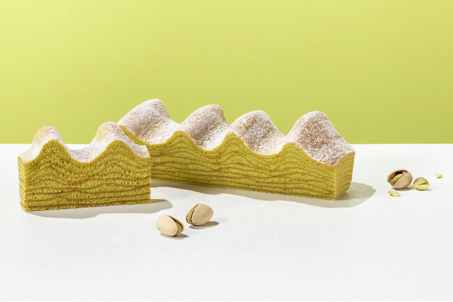 【大丸京都店】夏の最新作 “ピスタチオ” 初登場！ 銀座の本格バームクーヘン専門店年輪『ねんりん家』が期間限定OPEN！