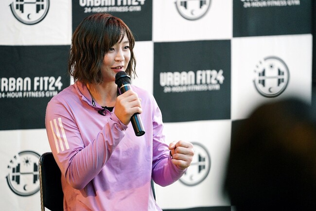 柔道家・角田夏実選手が飯田橋に降臨！24時間ジム「URBAN FIT24 飯田橋駅前店」オープニングセレモニーを開催