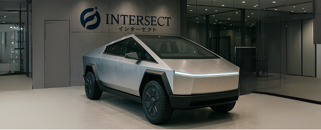 【国内初導入】Tesla Cybertruckがついに登場！株式会社ISレンタリース名古屋東店にて内覧会を開催
