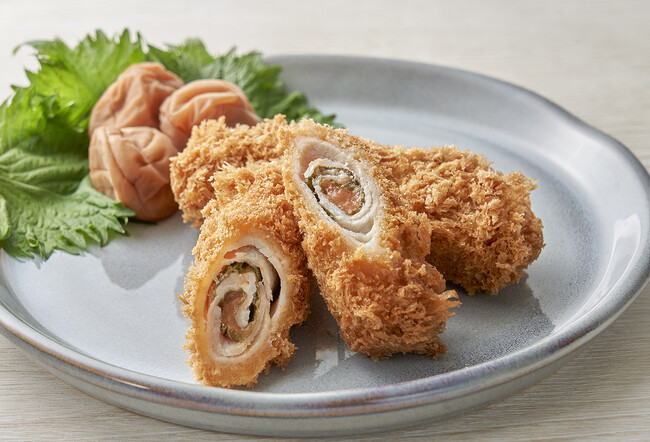 「紀州産梅と大葉の巻きかつ」6/4(水)期間限定発売