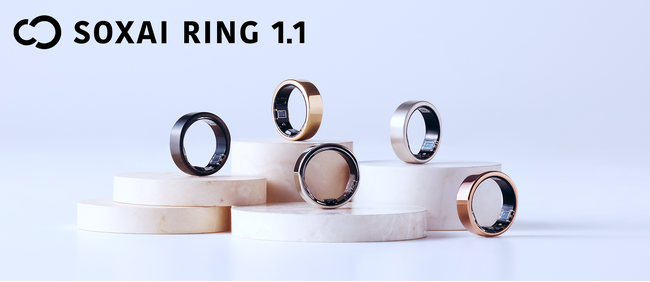日本発の健康管理用スマートリング「SOXAI RING」の新モデル 「SOXAI RING 1.1」 5月28日より一般販売開始