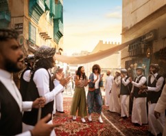 日本とサウジアラビアの外交関係樹立70周年記念　六本木ヒルズで開催のサウジビレッジでサウジアラビアの文化を体験
