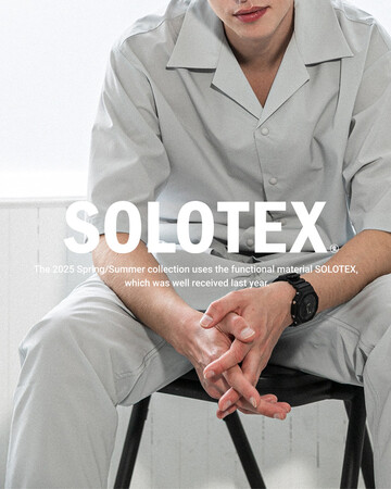 SOLOTEXシリーズ 帝人フロンティア開発の快適生地をつかったおすすめアイテムが発売中