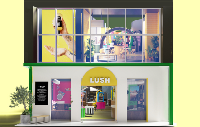 ラッシュの究極のブランド体験の新たな起点となる路面店「LUSH SPA 新宿店」が6月13日にオープン