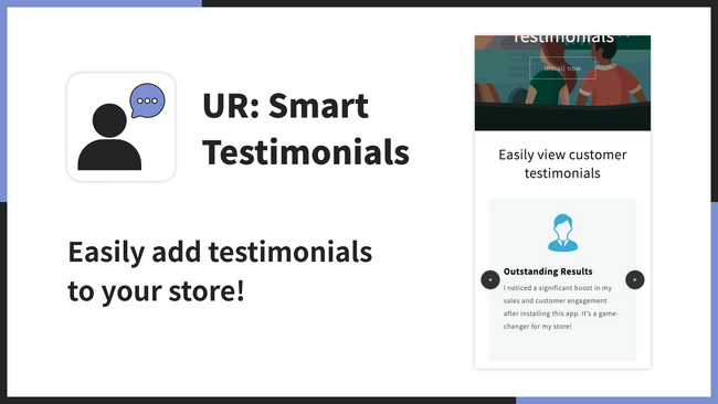 【海外向け】EC アプリ「UR: Smart Testimonials」を株式会社 UnReact がリリース