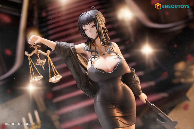 『勝利の女神：NIKKE』より、「D：キラーワイフ」のフィギュアが豪華版と通常版で登場。あみあみにて予約受付中。