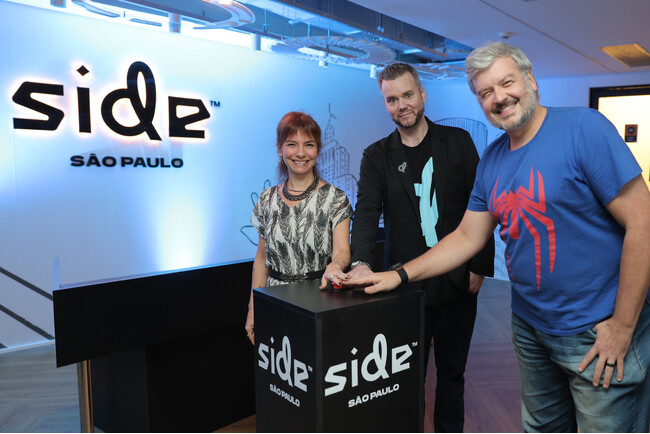 Sideがサンパウロに新スタジオを開設、ブラジルで事業を拡大