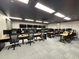 <新たに設置されたオペレーションセンター> <新たに設置されたオペレーションセンター>
