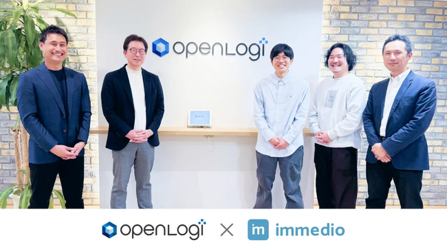 株式会社オープンロジがBtoB Web接客SaaS「immedio」を導入