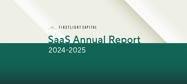 ファーストライトキャピタル、「SaaS Annual Report 2024 - 2025」を公開！ARRトップ400億円、上場維持基準の変更も--変化の只中にあるSaaS市場を多面的に分析