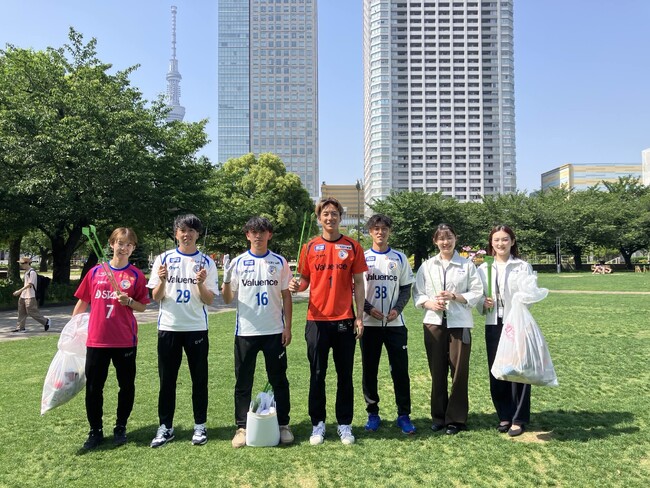 【ミヨシ油脂】サッカークラブ「南葛SC」と共同で、墨田区の環境改善の取り組みを開始