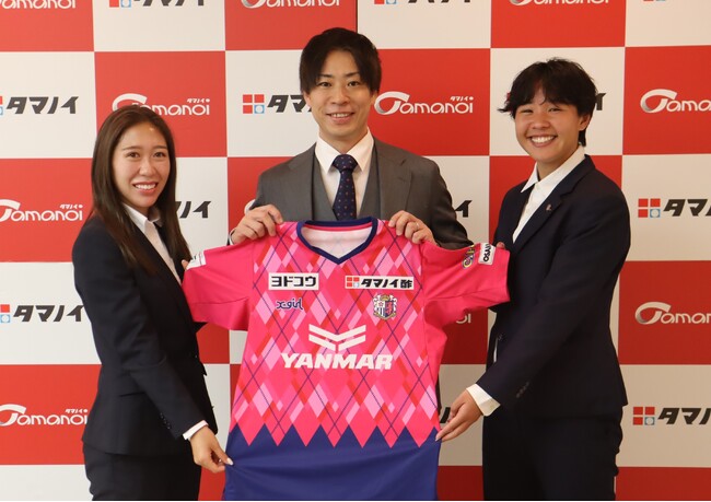 プロサッカー選手が “寿司職人” に変身!!5月22日　セレッソ大阪ヤンマーレディースの選手が表敬訪問