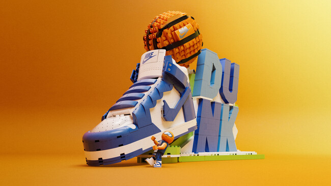 レゴ(R)ブロックとのコラボレーション製品「レゴ(R) Nike Dunk」2025年5月29日（木）22時予約開始 / 7月1日（火）より一般販売開始