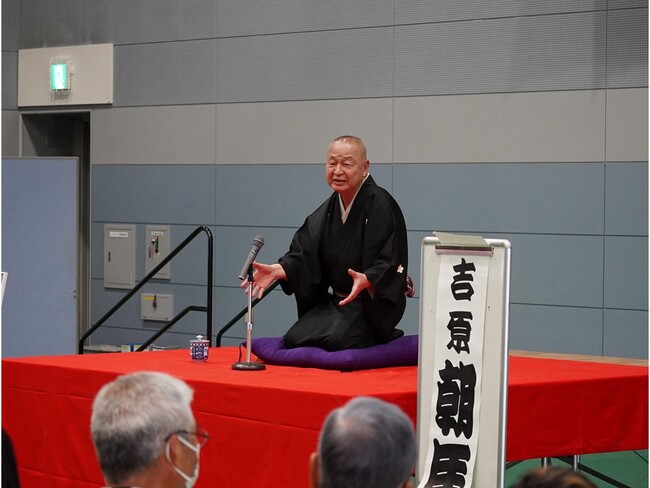 “警察官はLINEしません！” 警察庁特別防犯支援官 吉原朝馬氏新作落語「詐欺に喝（勝つ）！２」を初披露