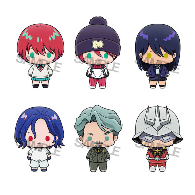 『機動戦士Gundam GQuuuuuuX』より、「ちょこりんコレクション」が登場。「アマテ・ユズリハ(マチュ)」「シャア・アズナブル」などがラインナップ。