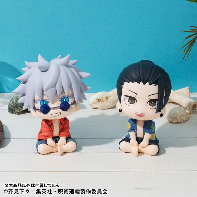 『呪術廻戦 懐玉・玉折』より「五条悟」「夏油傑」が、人気フィギュアシリーズ「るかっぷ」に沖縄ver.で登場。