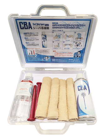 氷も電源も要らない“瞬間凍結タオル”で熱中症を救う！「クールボディエージェント CBA(シーバ)」発売開始