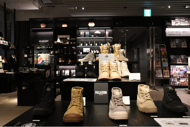 パラディウムが六本木蔦屋書店にポップアップショップをオープン！