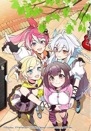 期待の新星バーチャルシンガー「響」、マンガサイト「ヤンチャンWeb」で劇的コミカライズ!!