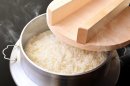 全店で導入している自慢の羽釜ご飯 全店で導入している自慢の羽釜ご飯