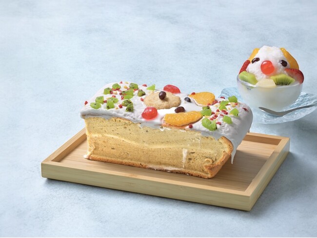 カステラでかき氷の味わいを？『しろくま かき氷カステラ』が期間限定で登場！エキュート上野では“パンダ”に変身したバージョンも！