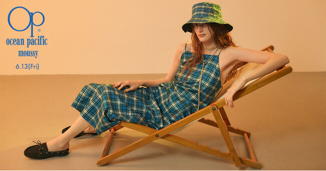 MOUSSY(マウジー) OP/Ocean Pacific(オーシャンパシフィック)とのコラボレーションアイテムを6月13日(金)より発売！