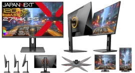 JAPANNEXTが27" IPSパネル 多機能スタンド搭載 USB-C給電対応 120Hzの4Kゲーミングモニターを45,980円で5月30日(金)に発売 JAPANNEXTが27" IPSパネル 多機能スタンド搭載 USB-C給電対応 120Hzの4Kゲーミングモニターを45,980円で5月30日(金)に発売