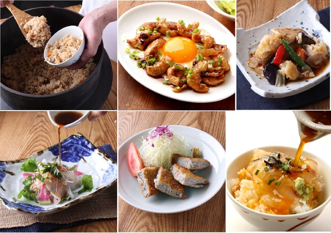 「大かまど飯 寅福」の『愛媛のうまいもん』フェア産地直送の真鯛・ハモなどを使用した愛媛自慢の郷土料理を堪能！！