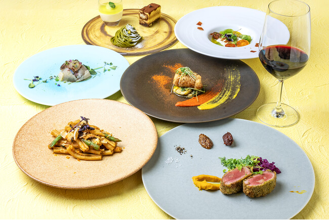 四季を味わうイタリアンをご提供する「リストランテ マキャベリ」で、夏のランチ＆ディナーコースがスタート